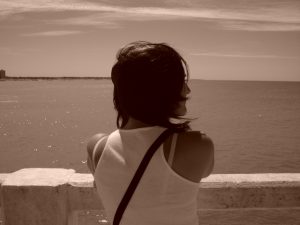 Girl on Dock